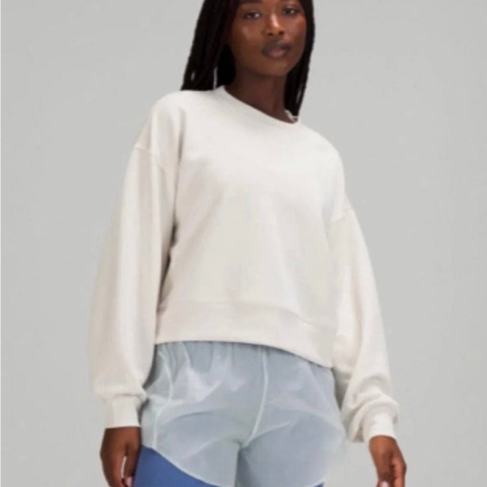 Lululemon softstreme perfectly oversized crew